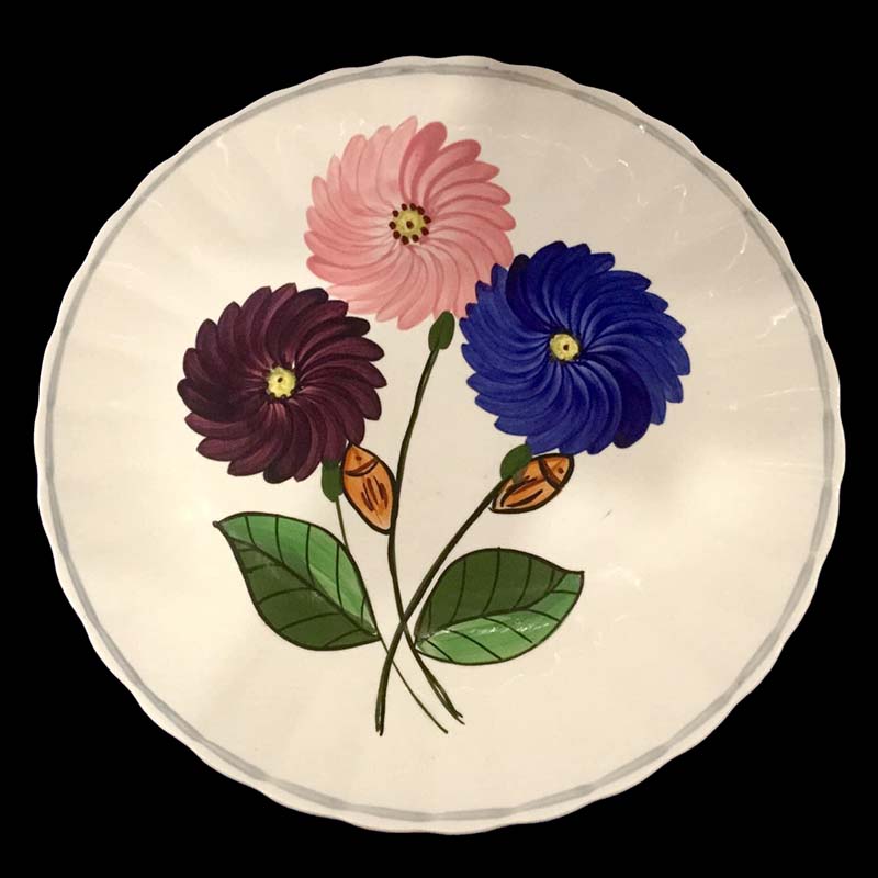 Blue ridge hand painted plates hot sale