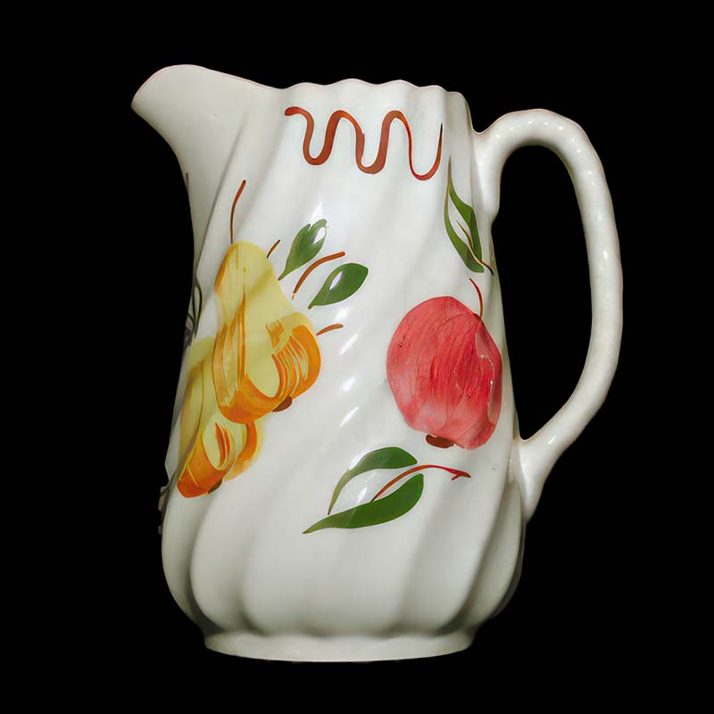 1940s Southern Pottery Blue Ridge Sculptured Fruit Ceramic Pitcher –  edgebrookhouse